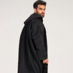 Men classical bisht | Jetblack