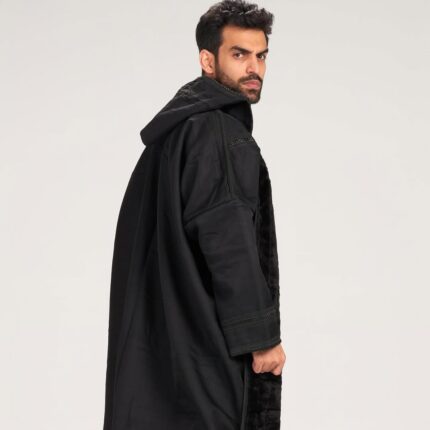 Men classical bisht | Jetblack
