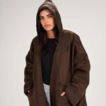 Women classical bisht | Chestnut