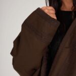 Women classical bisht | Chestnut - Image 6